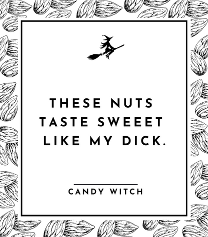 #1812 | These nuts taste sweet like my dick.