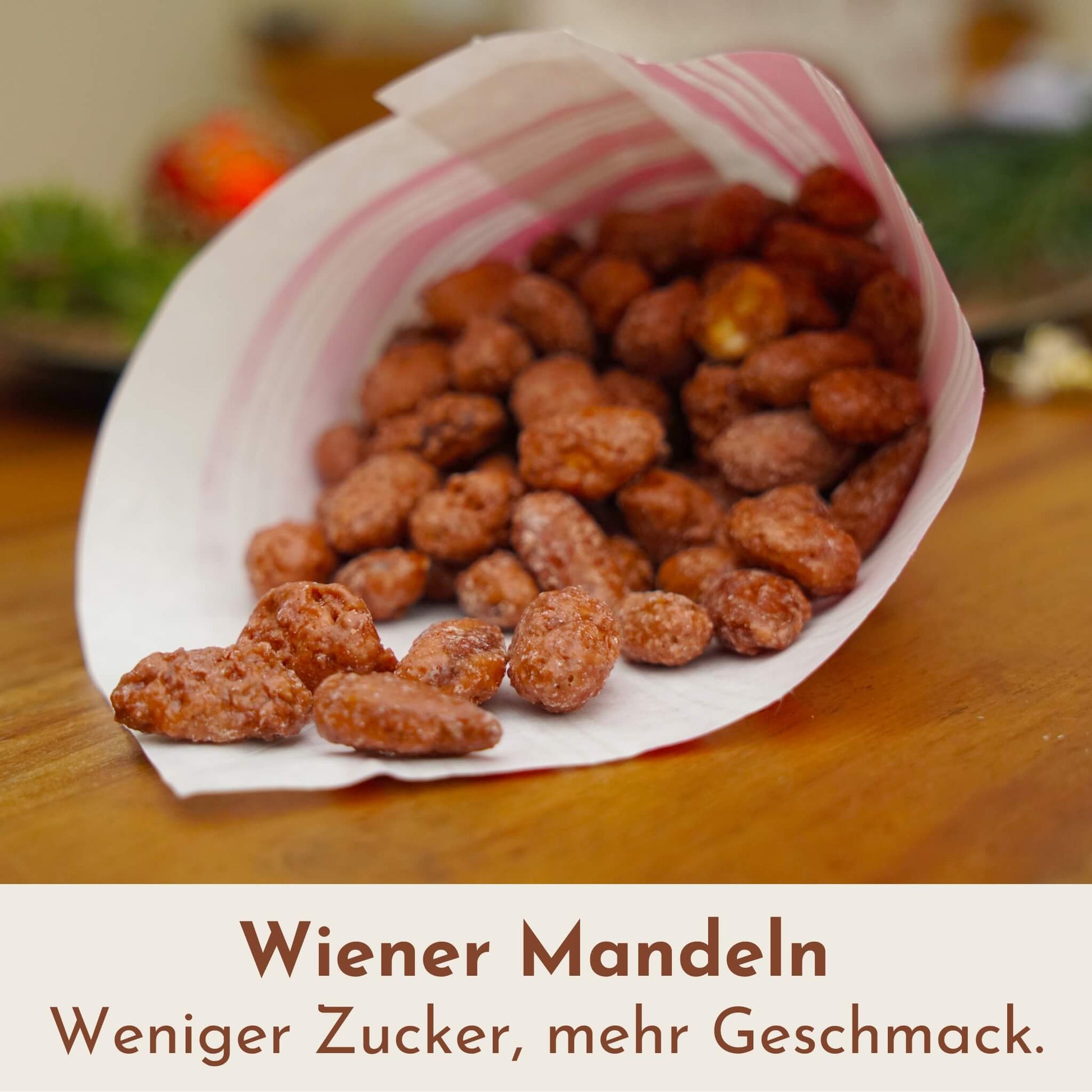 Wiener Mandeln, weniger Zucker, mehr Geschmack